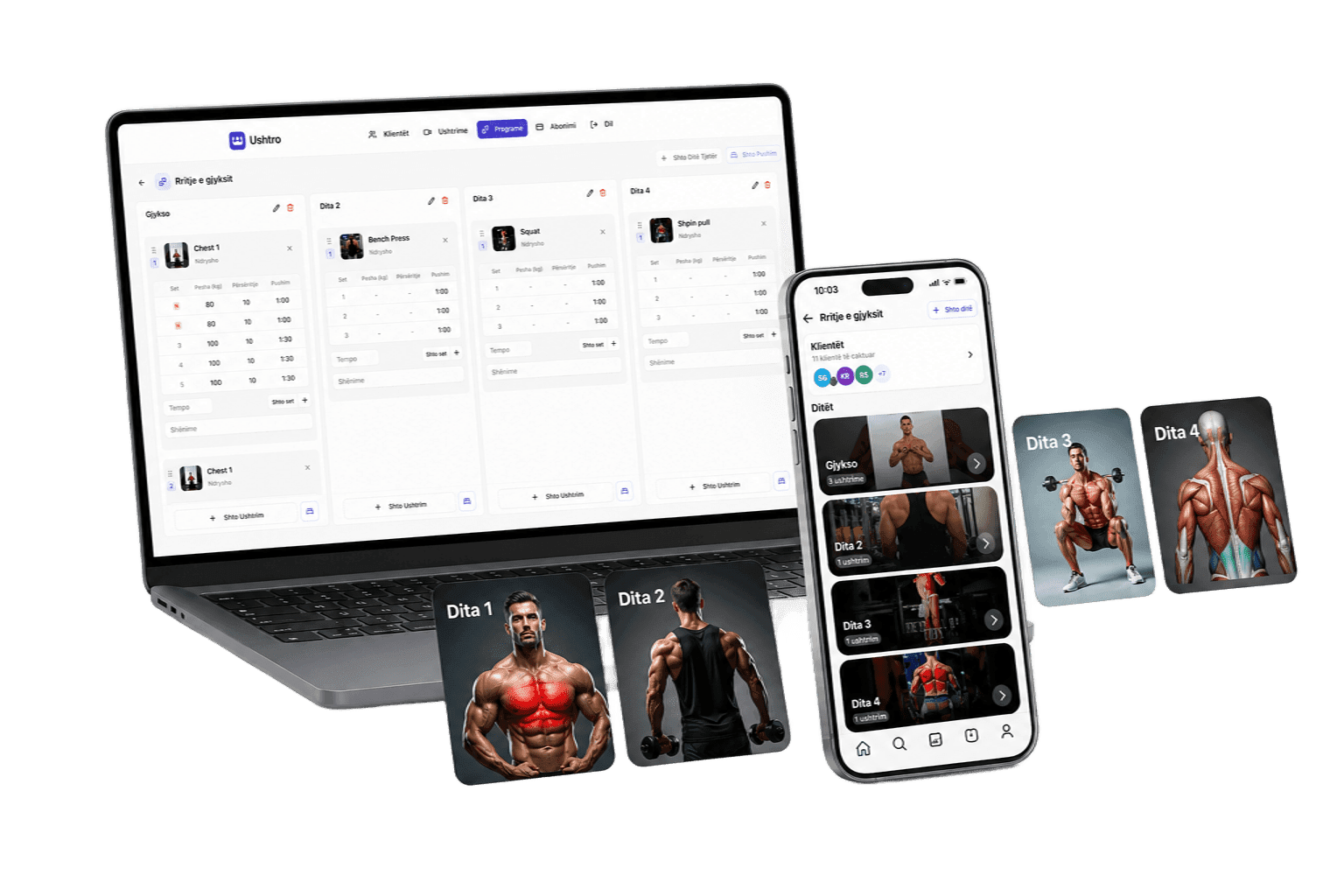 Example: programs and clients in one place after moving to Ushtro